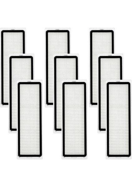 Dreame Bot L10 PLUS/D10 Artı Elektrikli Süpürge Hepa Filtre Parçaları Için 9 Adet (Yurt Dışından)
