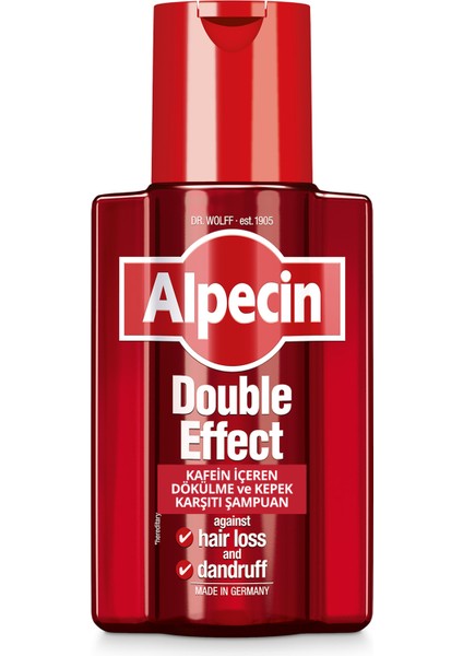 Doubleeffect Caffeine Shampoo-Dökülme&Kepek t X2 fiyatları