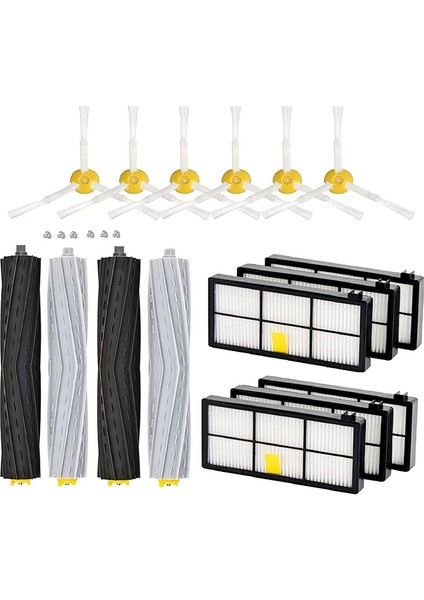 Irobot Roomba 900 Serisi 960 990 Için Ana Fırça Yan Fırça Hepa Filtresi (Yurt Dışından)