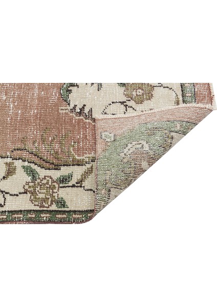 Kahverengi Patchwork Etnik Modern Desenli Yün Hav Toz Vermez Leke Tutmayan Salon Yolluk Mutfak El Dokuma Halı fiyatları
