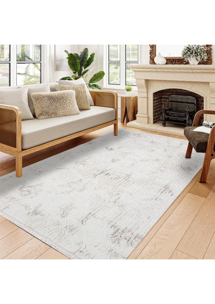 Modern Beyaz Pamuk Dikdörtgen Modern Desenli Pamuk Makinada Yıkanabilir Hav Toz Vermez Leke Tutmayan Kaymaz Taban Dijital Makine Baskı Salon Yolluk Mutfak Halı fiyatları