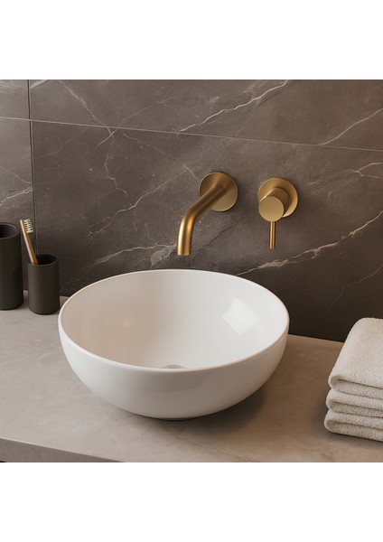 Toledo Deliksiz Çanak Lavabo 40 cm TLD0709 fırsatları