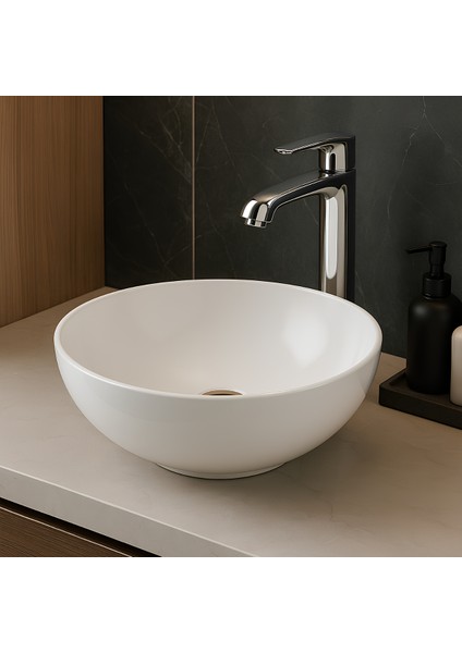 Toledo Deliksiz Çanak Lavabo 40 cm TLD0709 indirimleri