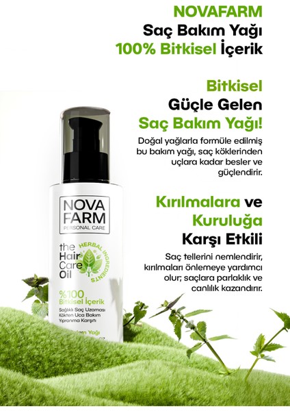 Bitkisel Saç Bakım Yağı 100 ml fırsatları