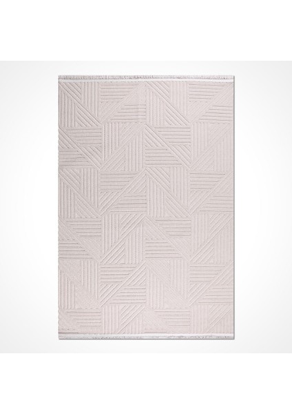 Beyaz Modern Etnik Desenli Sisal Hav Vermeyen Leke Tutmayan Kolay Temizlenen Yumuşak Makine Salon Yolluk Mutfak Halı