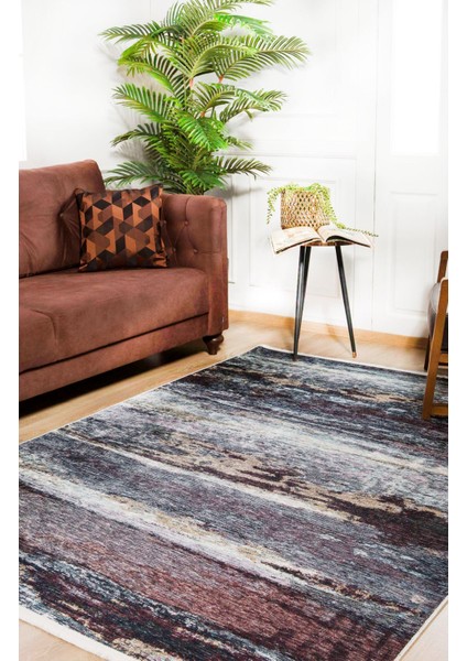 Supaskar Mor Modern Etnik Desenli Makinada Yıkanabilir Hav Toz Vermez Leke Tutmayan Kaymaz Taban Dijital Makine Baskı Salon Yolluk Mutfak Halı modelleri