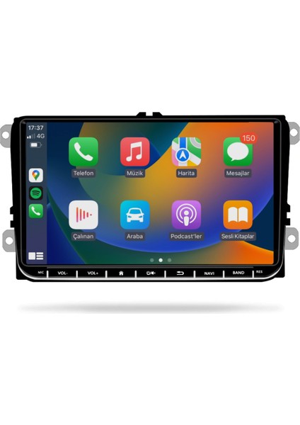 Kıngwınn Volkswagen Android Multimedya Sistemi 2/32GB Yüksek Ekran Kalitesi