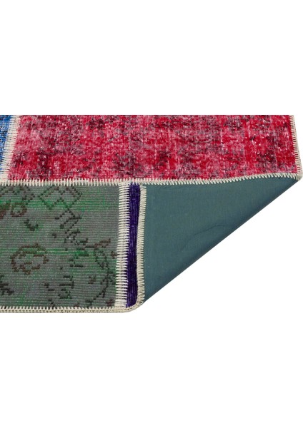 Iskece Bej Patchwork Etnik Modern Desenli Yün Hav Toz Vermez Leke Tutmayan Salon Yolluk Mutfak El Dokuma Halı fiyatları