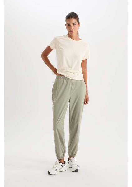 Fit Standart Fit Paçası Fermuarlı Jogger Premium Sporcu Pantolon C9415AX25SP
