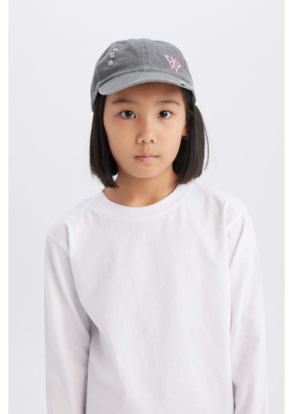 Kız Çocuk Nakışlı Cap Şapka C0585A825SM