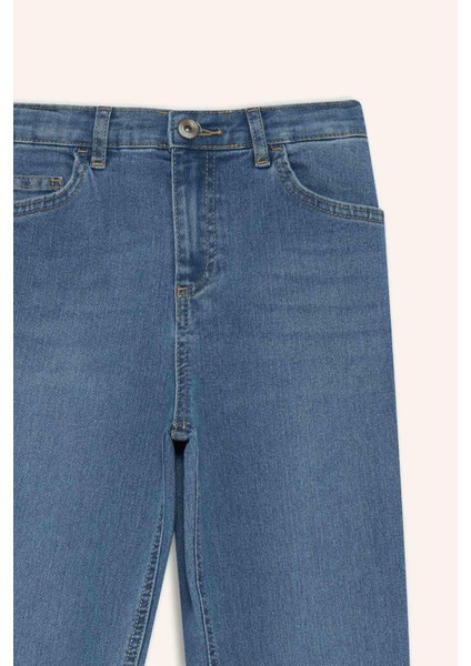 Erkek Çocuk Straight Fit Düz Paça Jean Pantolon F0455A825AU