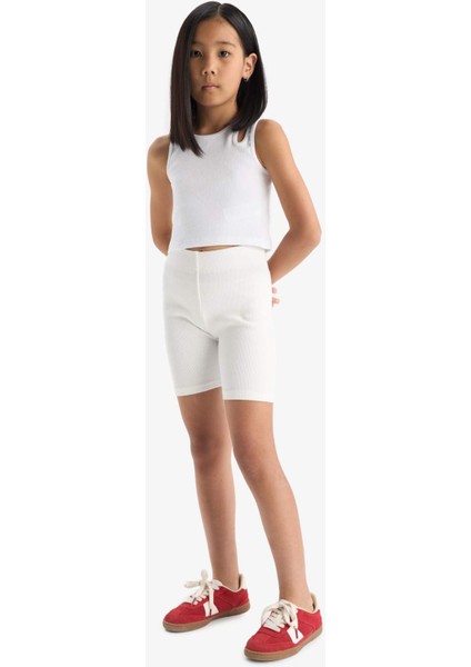 Kız Çocuk Biker Fitilli Kaşkorse Tayt E5700A825HS