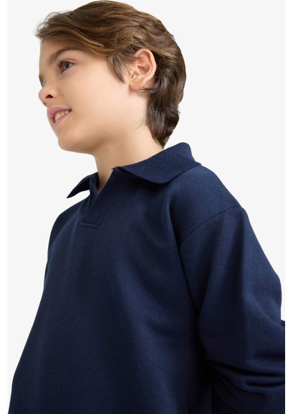 Erkek Çocuk Apaş Yaka Sweatshirt F3940A825AU fırsatları