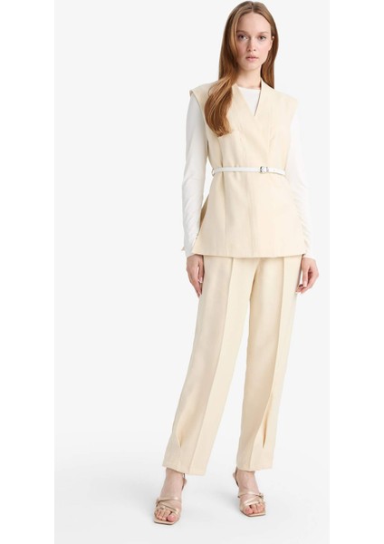 Regular Fit Saten Pantolon F8736AX25AU fiyatları