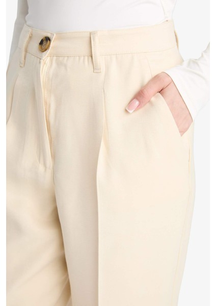 Regular Fit Saten Pantolon F8736AX25AU