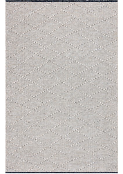 Reflection Geometrik Bej Polyester Dikdörtgen Modern Desenli Akrilik Hav Vermeyen Leke Tutmayan Kolay Temizlenen Yumuşak Makine Salon Yolluk Mutfak Halı