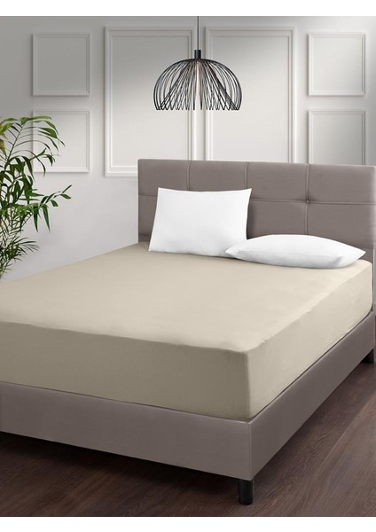 Geniş Lastikli Penye Çarşaf Elina – Nefes Alabilir, Esnek Yapılı 160x200 +30cm