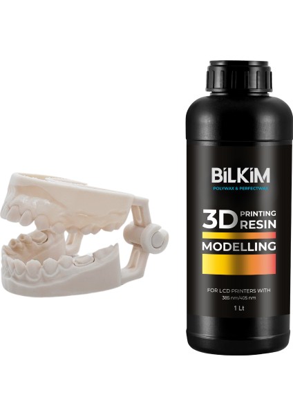 3D Yazıcı Için Model Reçine- 1 Lt - Bej