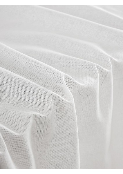 Nakışlı Beyaz Masa Örtüsü Lola modelleri