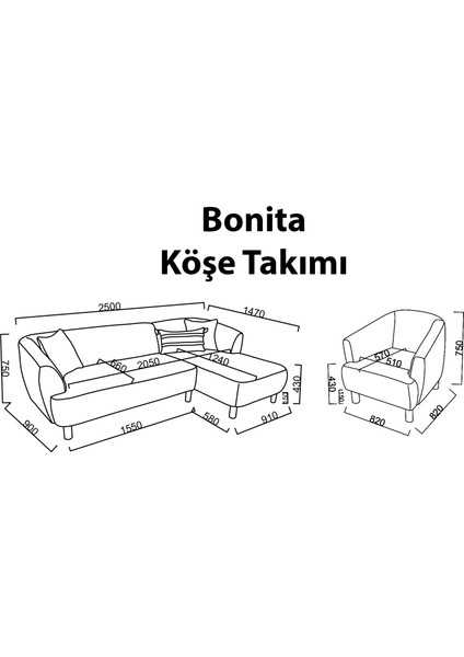 Blln Bonita Köşe Sol Koltuk Oscar Beyaz /zelve Ana fırsatları