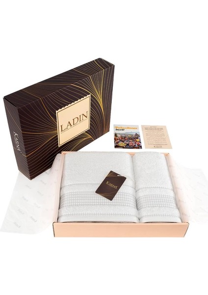 Ladın Pamuk Havlu Takımı 50X90