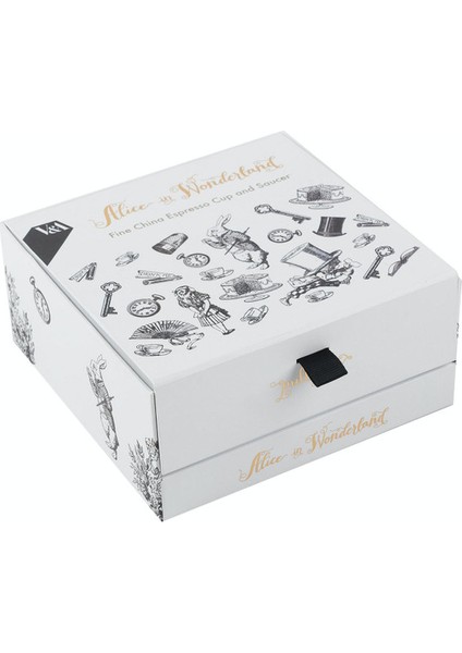 x V&a Alice In Wonderland 100ML Porselen Kahve Fincanı fırsatları