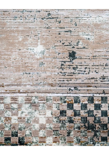 Geometrik Gold Viskon Dikdörtgen Modern Desenli Akrilik Hav Vermeyen Leke Tutmayan Kolay Temizlenen Yumuşak Makine Salon Yolluk Mutfak Halı fırsatları