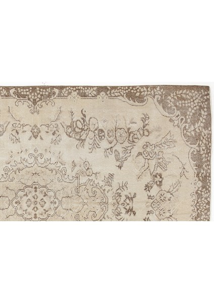 Atina Kahverengi Eskitme Yün Modern Desenli Yün Hav Toz Vermez Leke Tutmayan Salon Yolluk Mutfak El Dokuma Halı fırsatları