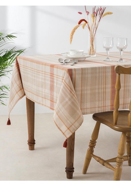 Ekose Masa Örtüsü Karna Maya