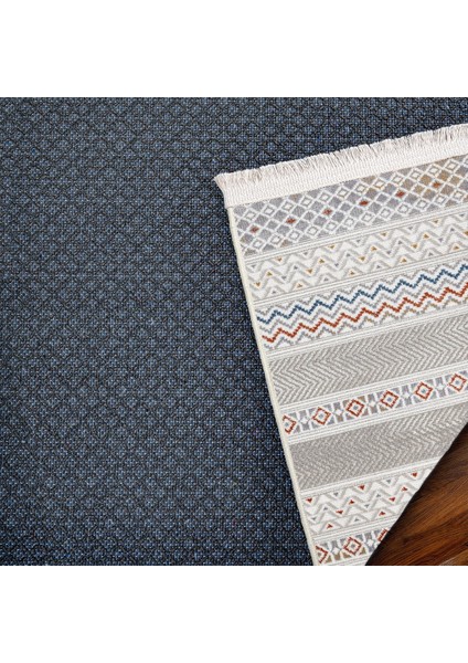 Gri Figürlü Etnik Modern Desenli Pamuk Makinada Yıkanabilir Hav Toz Vermez Leke Tutmayan Kaymaz Taban Dijital Makine Baskı Salon Yolluk Mutfak Halı indirimleri