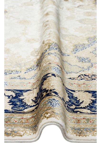 Bachelor Çerçeveli Krem Viskon Dikdörtgen Modern Desenli Akrilik Hav Vermeyen Leke Tutmayan Kolay Temizlenen Yumuşak Makine Salon Yolluk Mutfak Halı modelleri