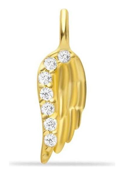 Taşlı Kanat Charm