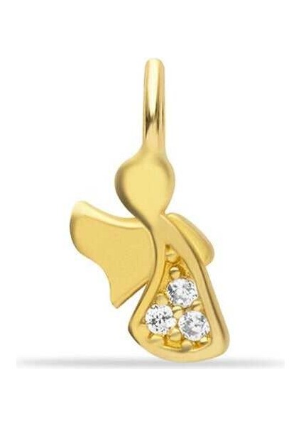 Taşlı Melek Charm