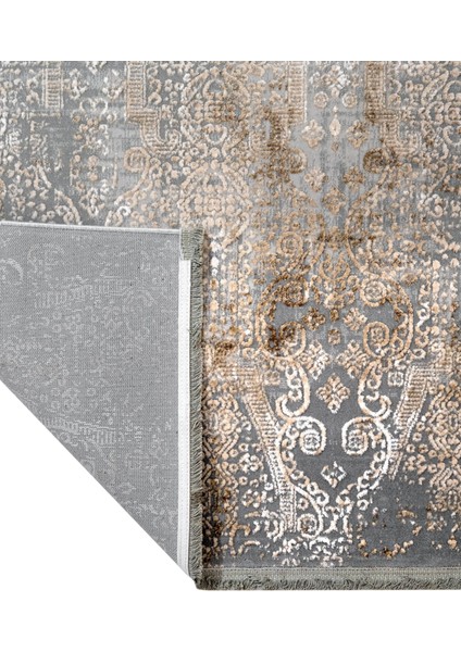 Klasik Gold Akrilik Dikdörtgen Modern Desenli Akrilik Hav Vermeyen Leke Tutmayan Kolay Temizlenen Yumuşak Makine Salon Yolluk Mutfak Halı indirimleri