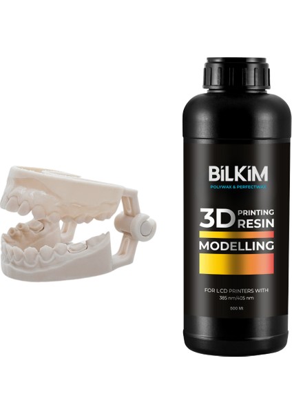 3D Yazıcı Için Model Reçine - 500 ml - Beij
