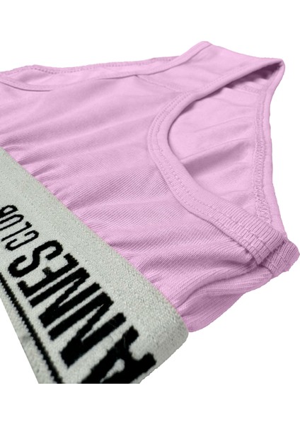 Kız Çocuk, Pamuklu Slip Külot, 3'lü Paket, Nefes Alabilir Kumaş