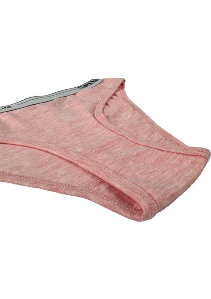 Kız Çocuk, Pamuklu Slip Külot, 4'lü Paket, Nazik Lastik Yapısı
