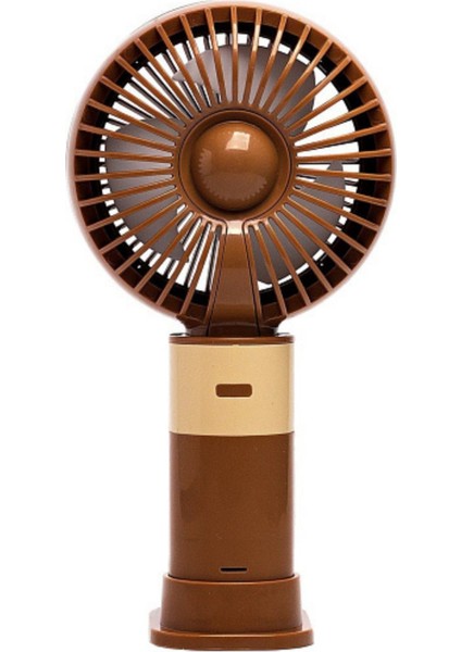 Taşınabililir Mini USB Şarjlı 3 Kademeli El Masaüstü Vantilatör Fan Soğutucu YM88214