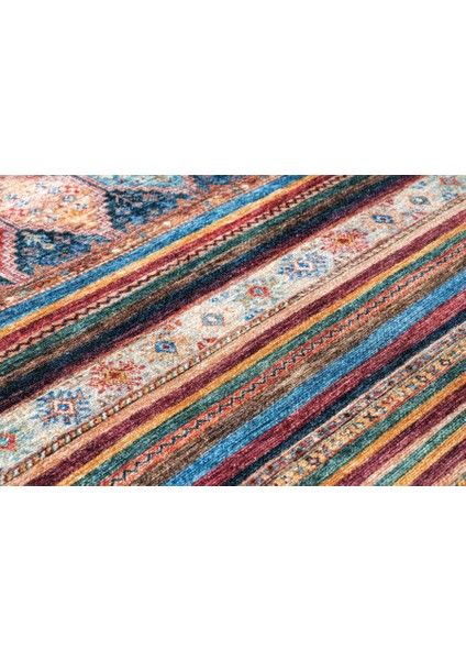 Tilburg Etnik Bordo Polyester Dikdörtgen Modern Desenli Pamuk Makinada Yıkanabilir Hav Toz Vermez Leke Tutmayan Kaymaz Taban Dijital Makine Baskı Salon Yolluk Mutfak Halı modelleri