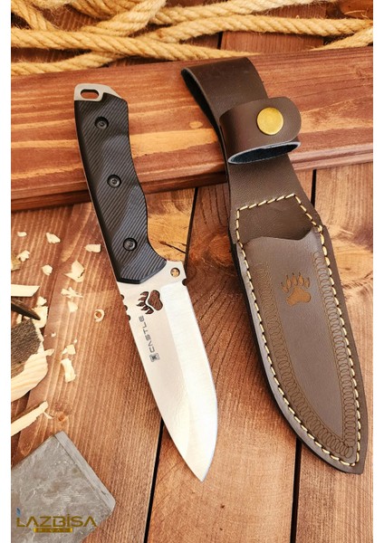 Outdoor Piknik Kamp Bıçağı Bıçak Kılıflı Mutfak Bıçak Bıçağı Çakısı KMP04