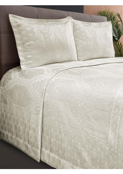 Jakarlı Grena Yatak Örtüsü Seti fırsatları