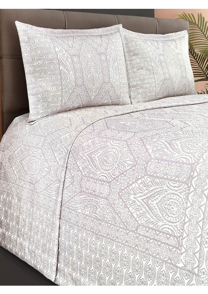 Jakarlı Grena Yatak Örtüsü Seti