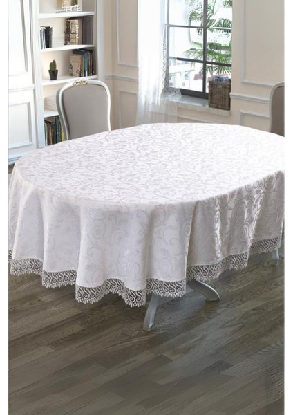 Oval Masa Örtüsü
