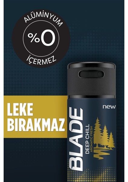 Deep Chill Erkek Deodorant 3X150ML Leke Bırakmaz fiyatları