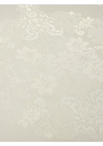 Masa Örtüsü Jakarlı Sıvı Geçirmez Dore Oval