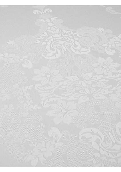 Masa Örtüsü Jakarlı Sıvı Geçirmez Dore Oval