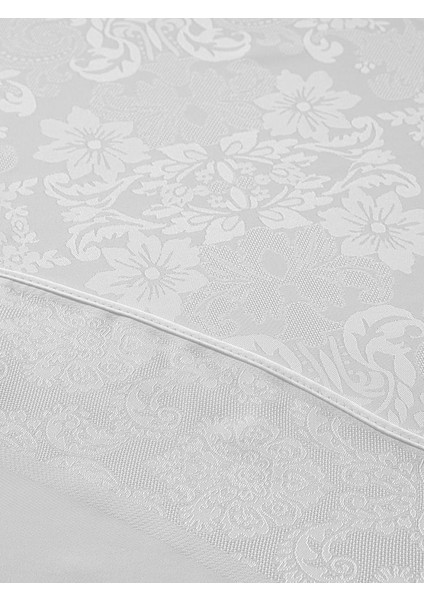 Masa Örtüsü Jakarlı Sıvı Geçirmez Dore Oval