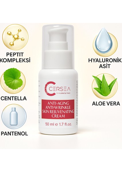 Yaşlanma Karşıtı Botoks Krem Anti-Aging Anti-Wrinkle Botox Cream 50 Ml modelleri