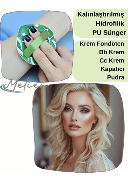 Yumuşak Kore Büyük Marshmallow Fondöten Bb cc Kapatıcı Pudra Makyaj Süngeri Seti fırsatları