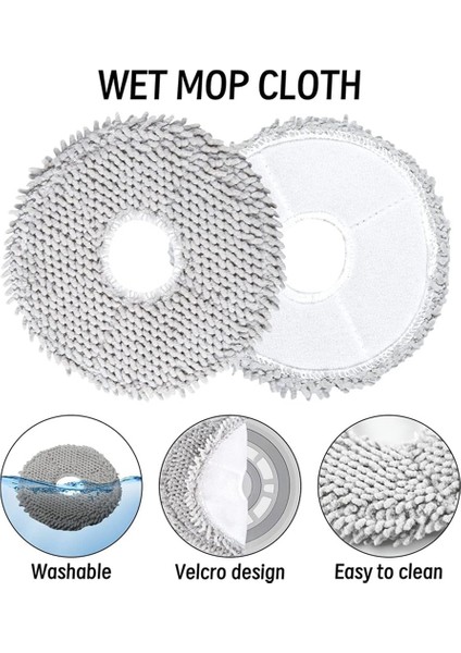 Xiaomi X20+/ X20 Plus/ X10+/X10 Plus Robot Süpürge Için Aksesuar Seti, Yedek Parçalar Yedek Onarım Ek Parçaları Değiştirme (Yurt Dışından) fırsatları